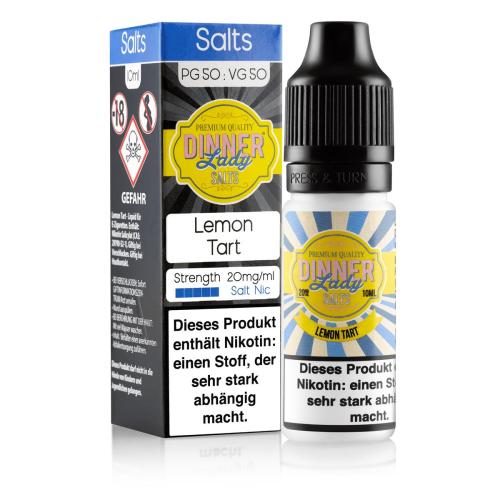 Dinner Lady - Salts - Lemon Tart - Nikotinsalz Liquid 10ml/20mg