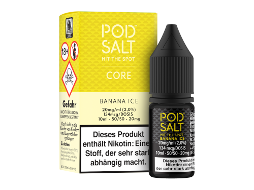 Pod Salt - Banana Ice - Nikotinsalz Liquid 20mg