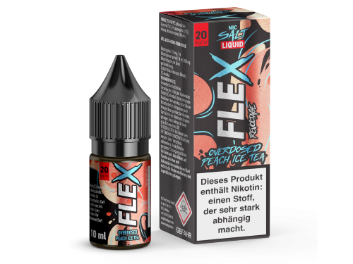 Revoltage - FLEX - Overdosed Peach Ice Tea - NicSalt Liquid 10ml -