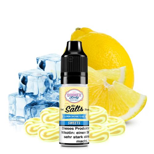 Dinner Lady - Salts - Lemon Sherbets Ice 10ml/20mg