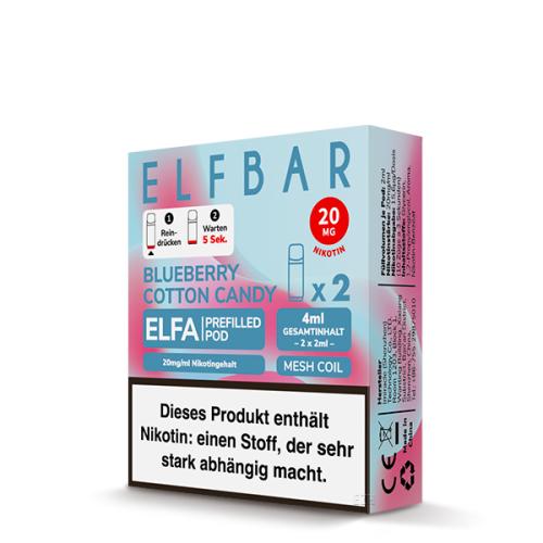 Elfbar - Elfa Pods - Blueberry Cotton Candy