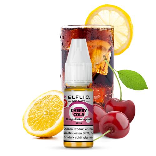 Elfbar - Elfliq - Cherry Cola - Nikotinsalz Liquid - 10ml