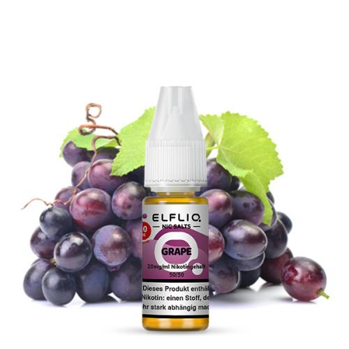 Elfbar - Elfliq - Grape Nikotinsalz Liquid 10ml