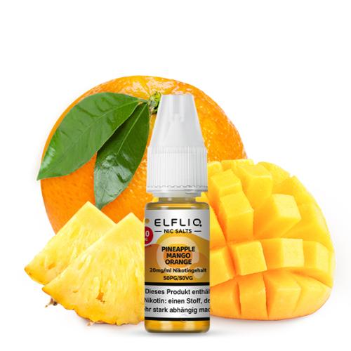 Elfbar - Elfliq - Pineapple Mango Orange - Nikotinsalz Liquid - 10ml