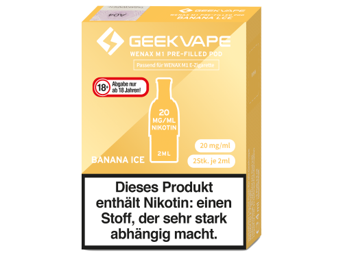 GeekVape - Wenax M1 Pods Banana Ice