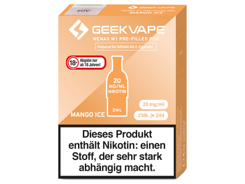 Geekvape - Wenax M1 Pods - Mango Ice