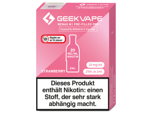 Geekvape - Wenax M1 Pods - Strawberry