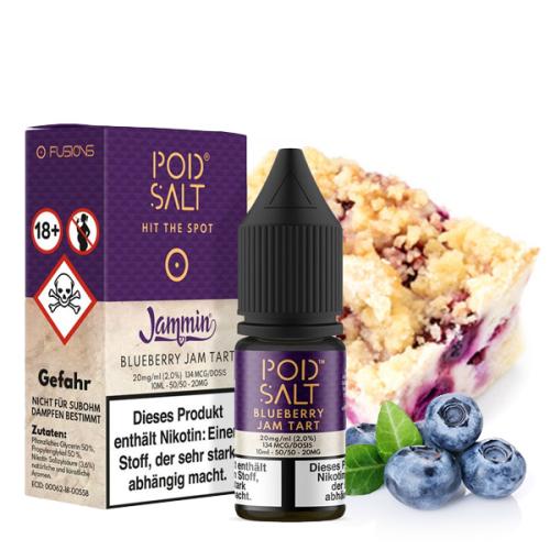 Pod Salt - Blueberry Jam Tart - 10ml Nikotinsalz Liquid