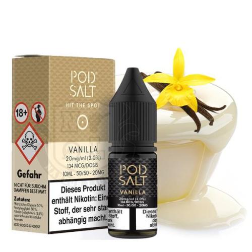 Pod Salt - Vanilla - 10ml Nikotinsalz Liquid