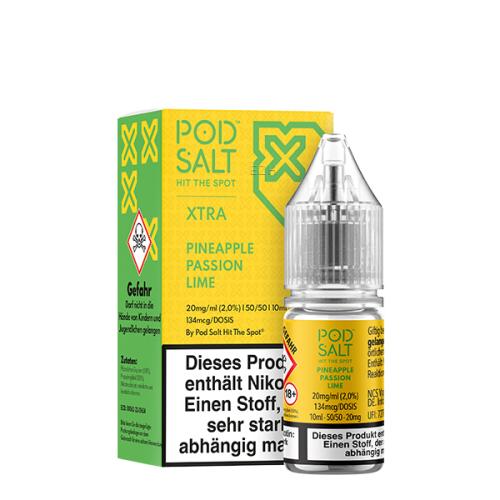 Pod Salt X - Pineapple Passion Lime - Nikotinsalz Liquid - 10ml