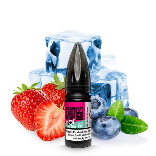 Riot Salt - BAR EDTN - Strawberry Blueberry Ice - 10ml - 10mg/ml