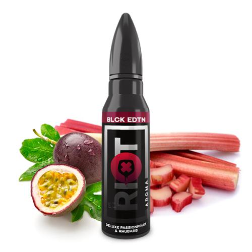 Riot Squad - Black Edition - Deluxe Passionfruit & Rhubarb - 15ml Aroma