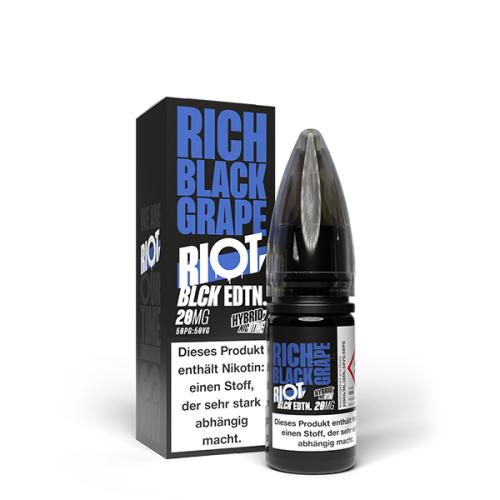 Riot Salt Hybrid Nicotine - Rich Black Grape 10ml