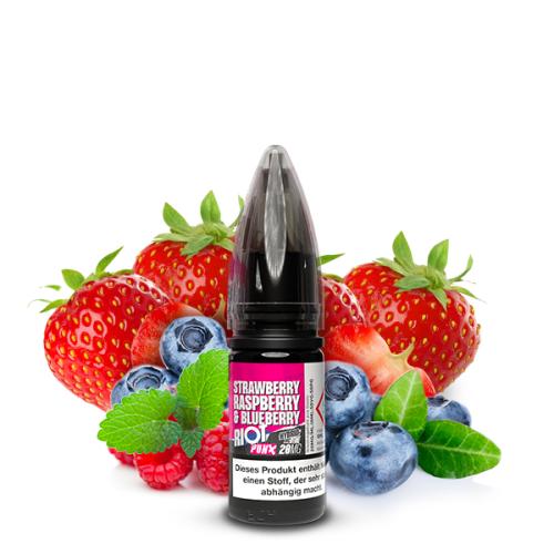 Riot Salt Punx Hybrid Nicotine - Erdbeere Blaubeere Himbeere 10ml
