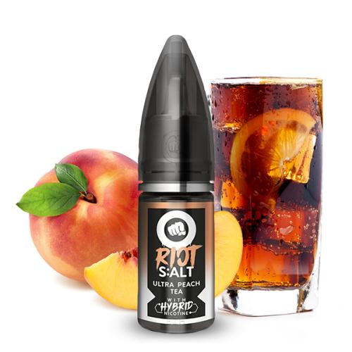 Riot Salt Hybrid Nicotine - Ultra Peach Tea 10ml