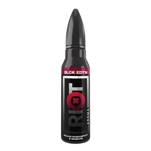 Riot Squad - Black Edition - Deluxe Passionfruit & Rhubarb - 15ml Aroma