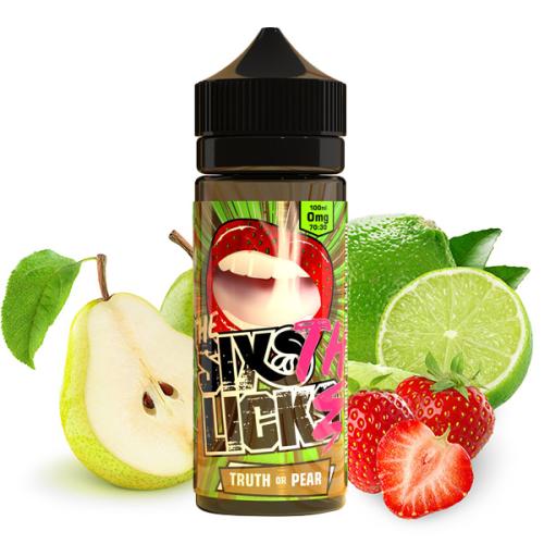 Sixs Licks - Truth or Pear Liquid 100ml