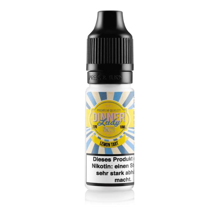 Dinner Lady - Salts - Lemon Tart - Nikotinsalz Liquid - 10ml - 20mg/ml