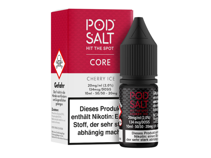 Pod Salt - Cherry Ice - Nikotinsalz Liquid 20mg