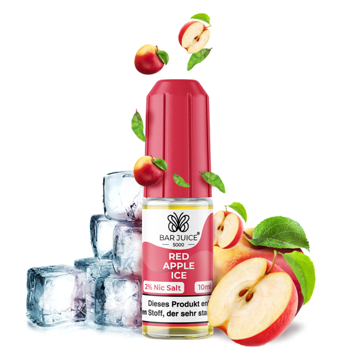 Bar Juice - Red Apple Ice Nicsalt - 10ml