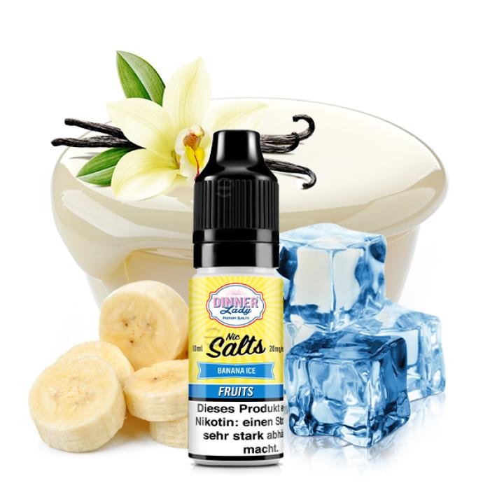 Dinner Lady - Salts - Banana Ice - 10ml - 20mg/ml