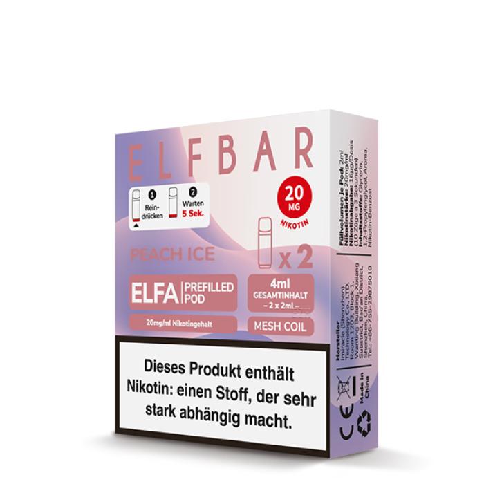 Elfbar - Elfa Pods - Peach Ice