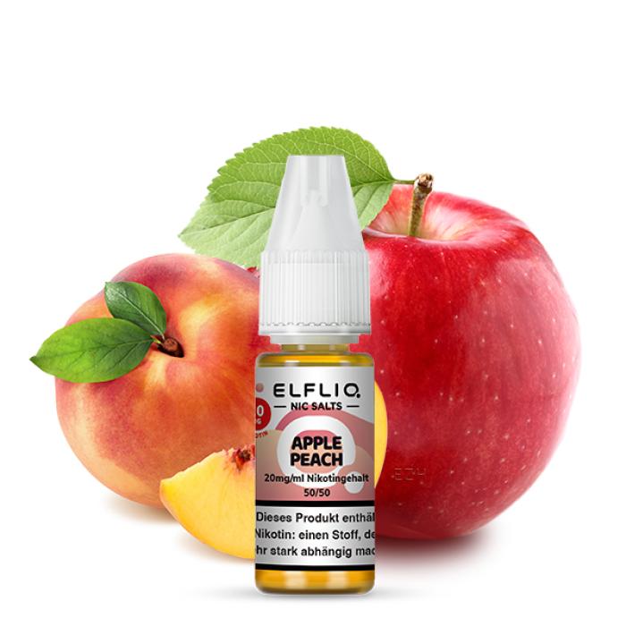 Elfbar - Elfliq - Apple Peach Nikotinsalz Liquid 10ml