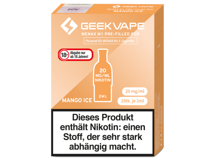 GeekVape - Wenax M1 Pods Mango Ice