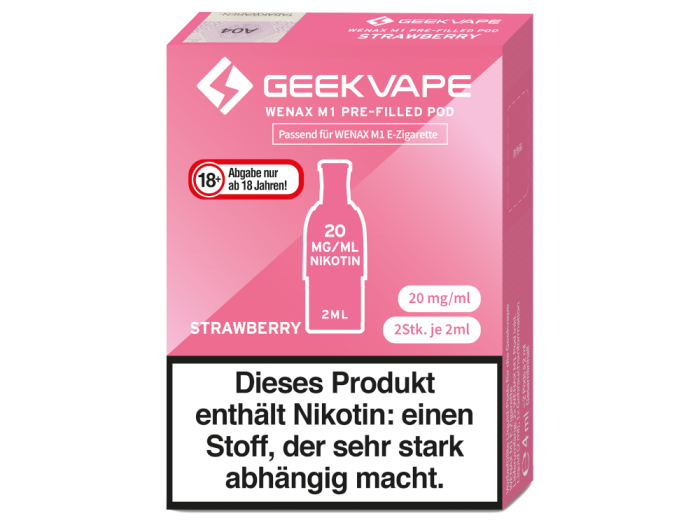 GeekVape - Wenax M1 Pods Strawberry