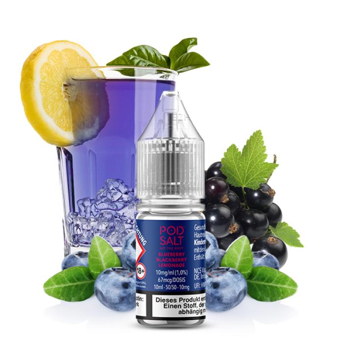 Pod Salt X - Blueberry Blackberry Lemonade - Nikotinsalz Liquid - 10ml