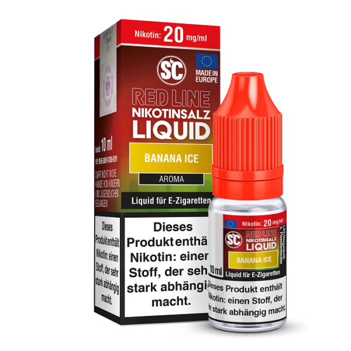 SC Liquid - Banana Ice - 10ml - 10mg/ml