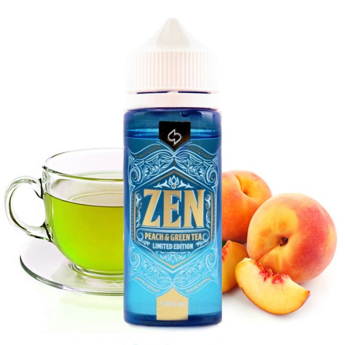 SIQUE BERLIN: Zen Peach & Green Tea 100ml 0mg