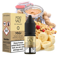 Pod Salt - Peanut Butter Banana Granola - Nikotinsalz...