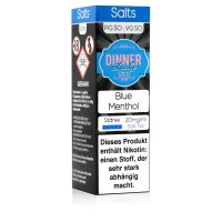 Dinner Lady - Salts - Blueberry Menthol - Nikotinsalz Liquid - 10ml - 20mg/ml