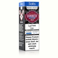 Dinner Lady - Salts - Lychee Ice - Nikotinsalz Liquid - 10ml - 20mg/ml