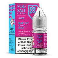 Pod Salt - X - Blue Razz Cherry Blast - Nikotinsalz...