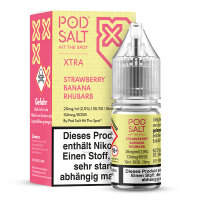 Pod Salt - X - Strawberry Banana Rhubarb - Nikotinsalz...