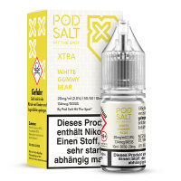 Pod Salt - X - White Gummy Bear - Nikotinsalz Liquid - 10ml