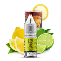 Pod Salt - X - Lemon Lime Cola - Nikotinsalz Liquid - 10ml