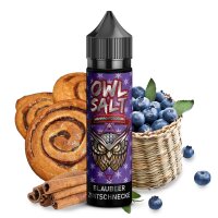 Owl Salt - Blaubeer Zimtschnecke - Aroma 10ml