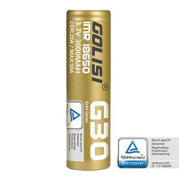 Golisi - G30 18650 30A 3000mAh - Akkuzelle